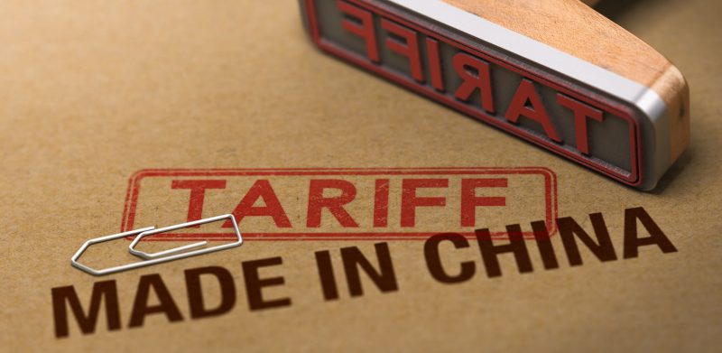 301 tariffs on Chinese goods import/export