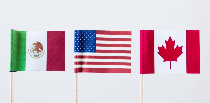 accord avec les États-Unis et le Mexique