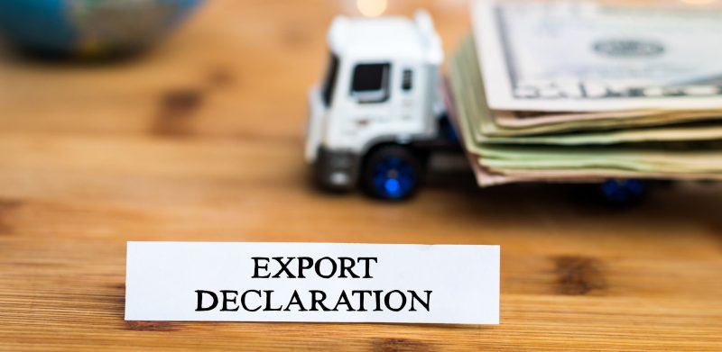 Export declaration